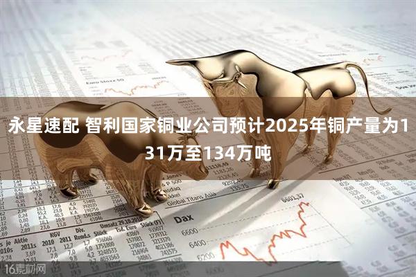 永星速配 智利国家铜业公司预计2025年铜产量为131万至134万吨